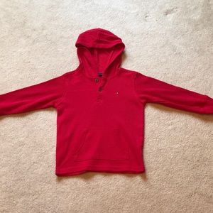 Hooded pullover shirt